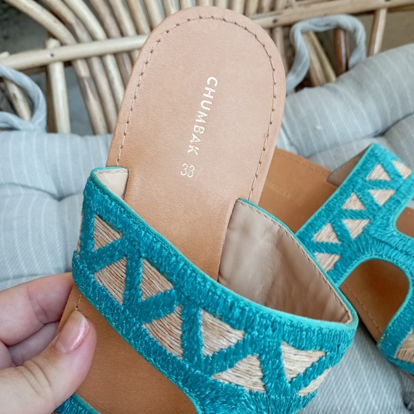 NWT Chumbak Seagrass Slippers - Picture 7 of 11